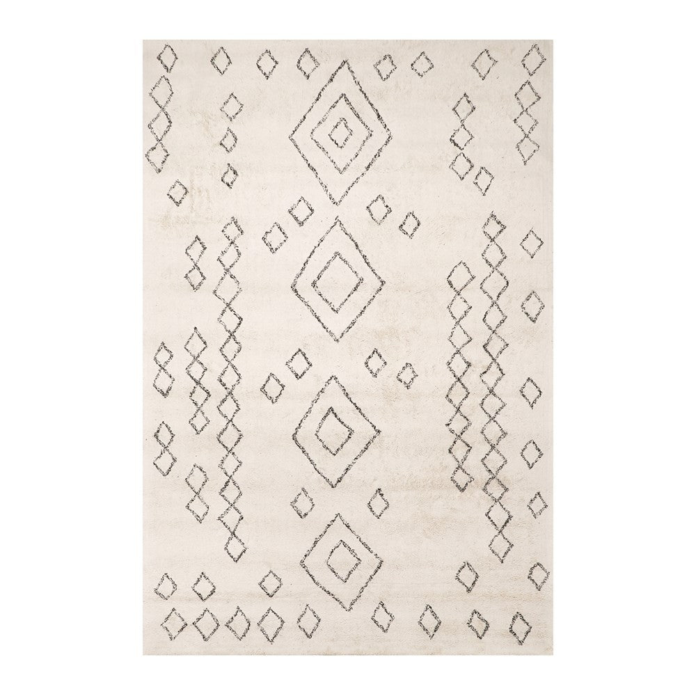 Nester Rug 200 x 300cm - Ivory / Brown