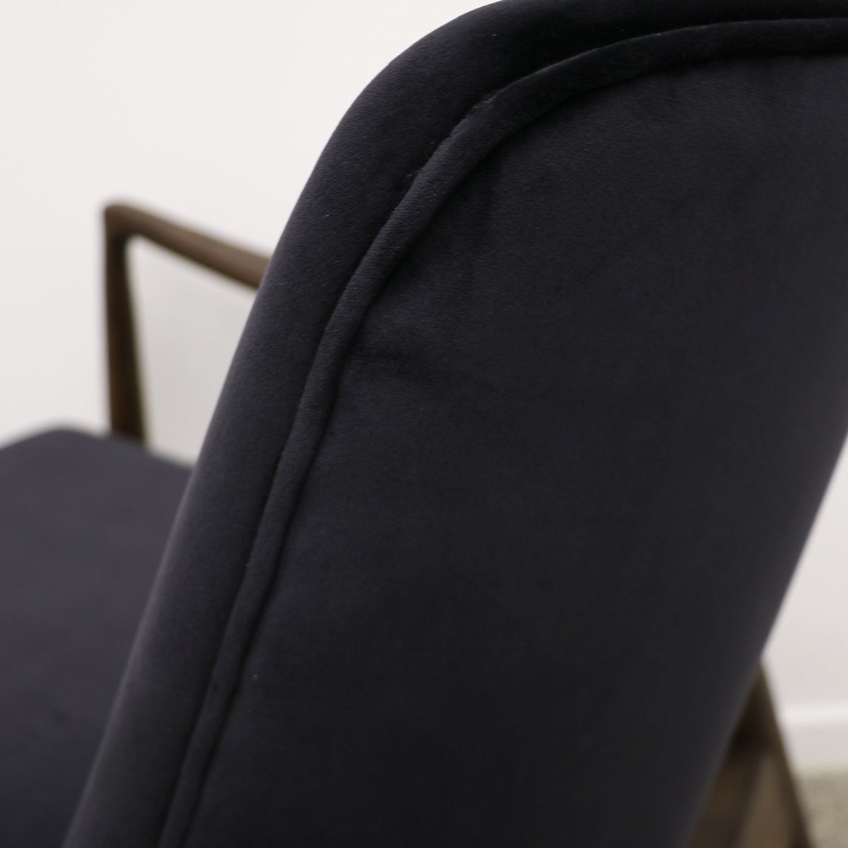 Morley Armchair - Blue Velvet