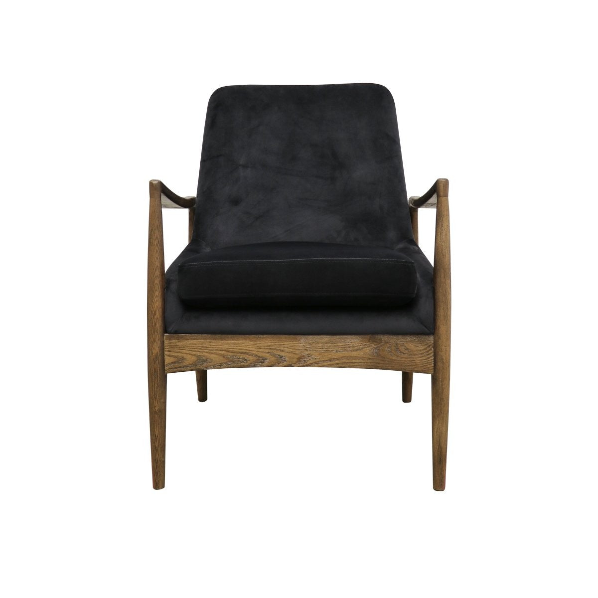 Morley Armchair - Blue Velvet