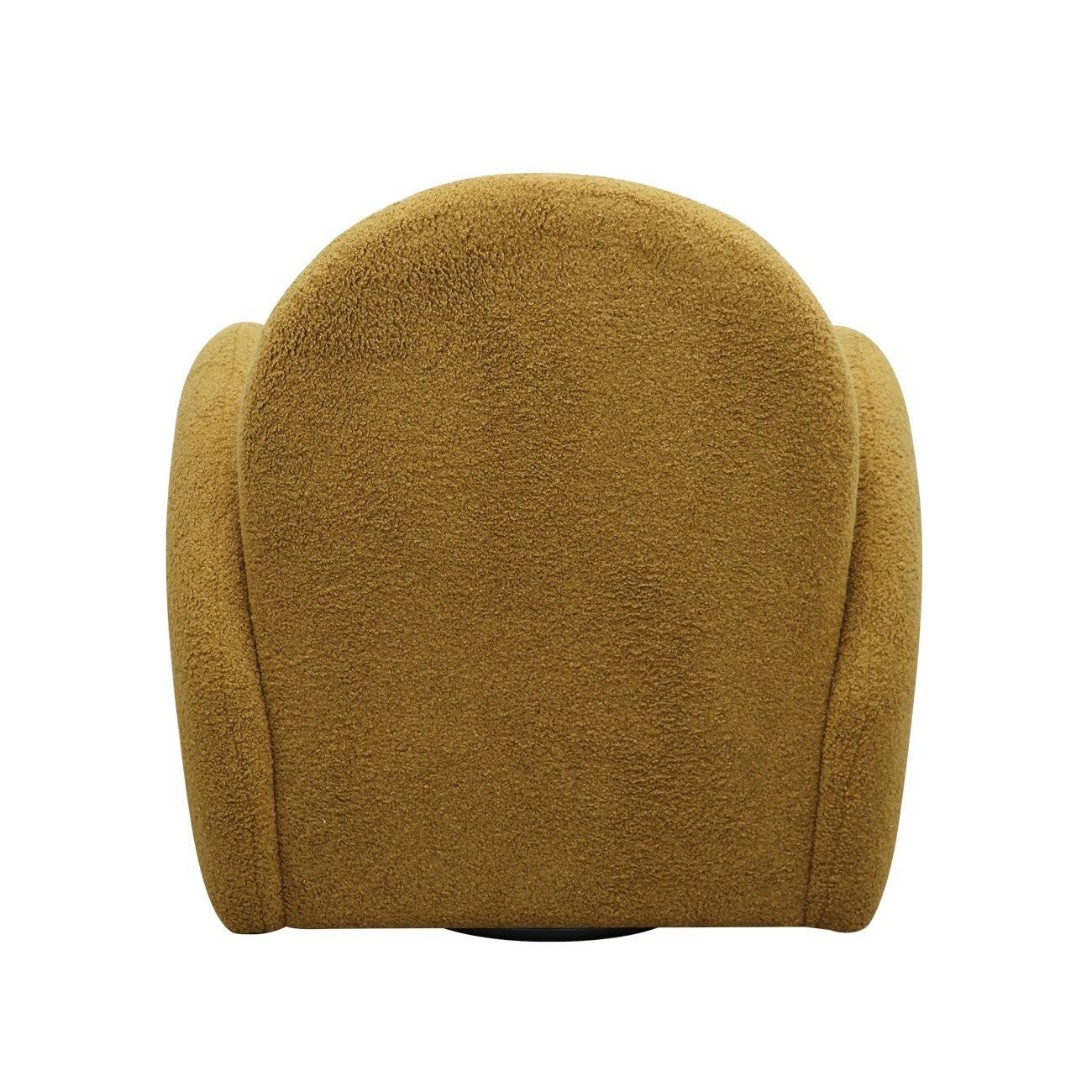 Snugg Swivel Armchair - Mustard Shearling