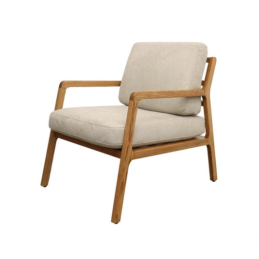 Baker Fabric Armchair - Beige