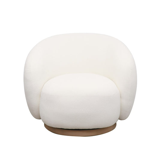 Aran Swivel Armchair - Cream