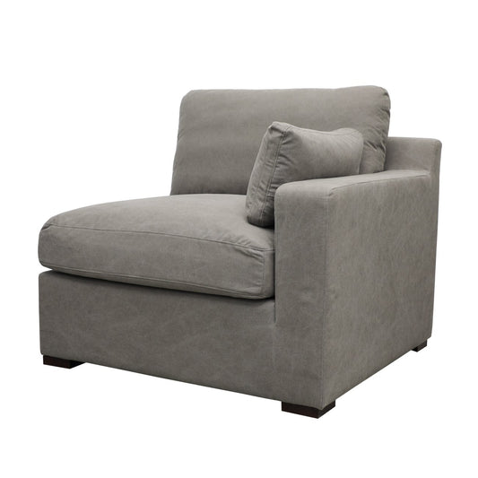 Lisbon Modular Sofa Right Hand - Grey