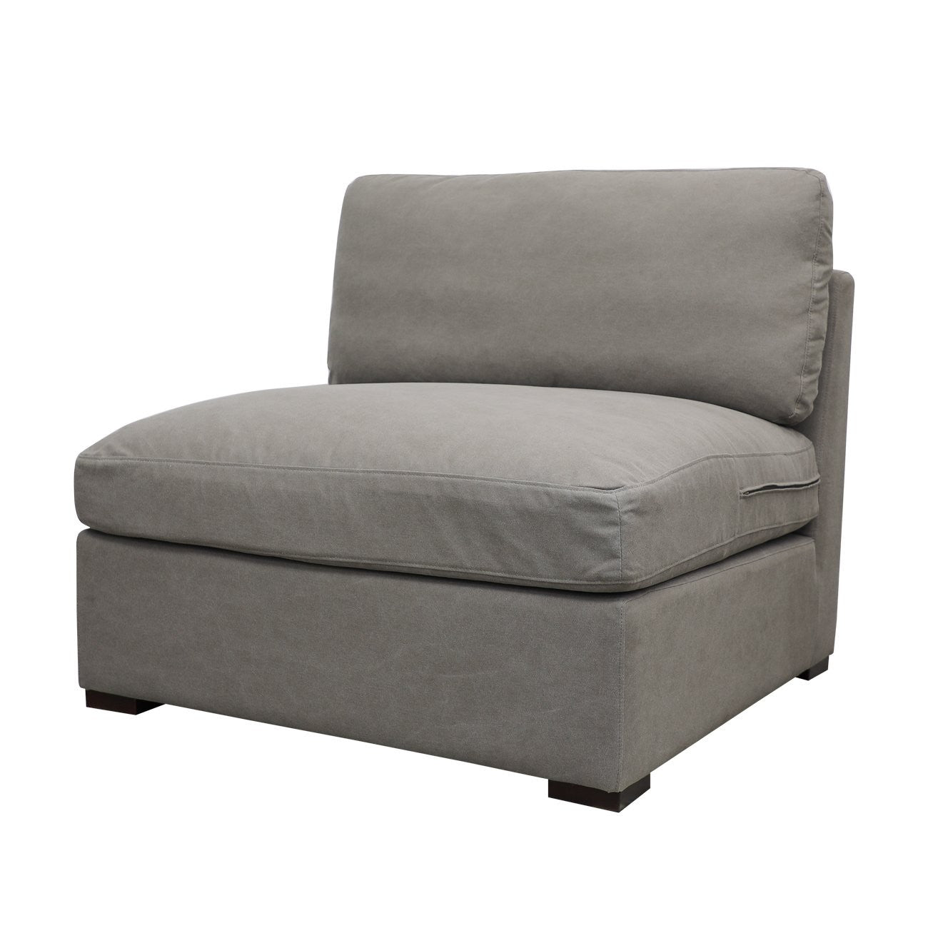 Lisbon Modular Sofa Single Seat - Grey