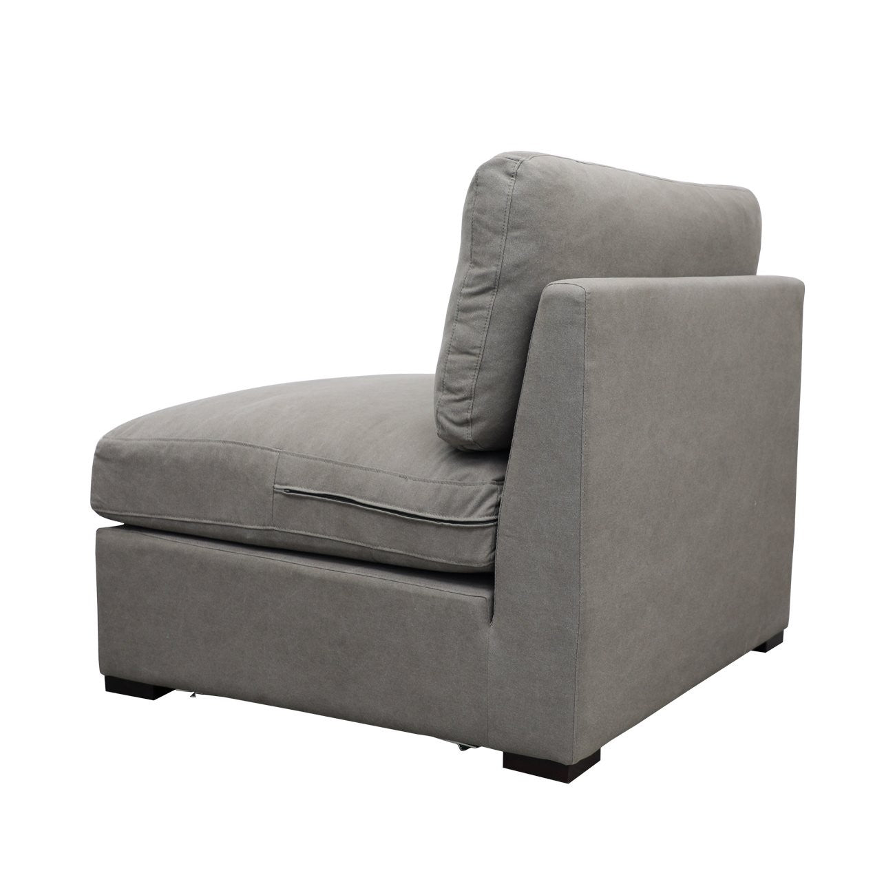 Lisbon Modular Sofa Single Seat - Grey