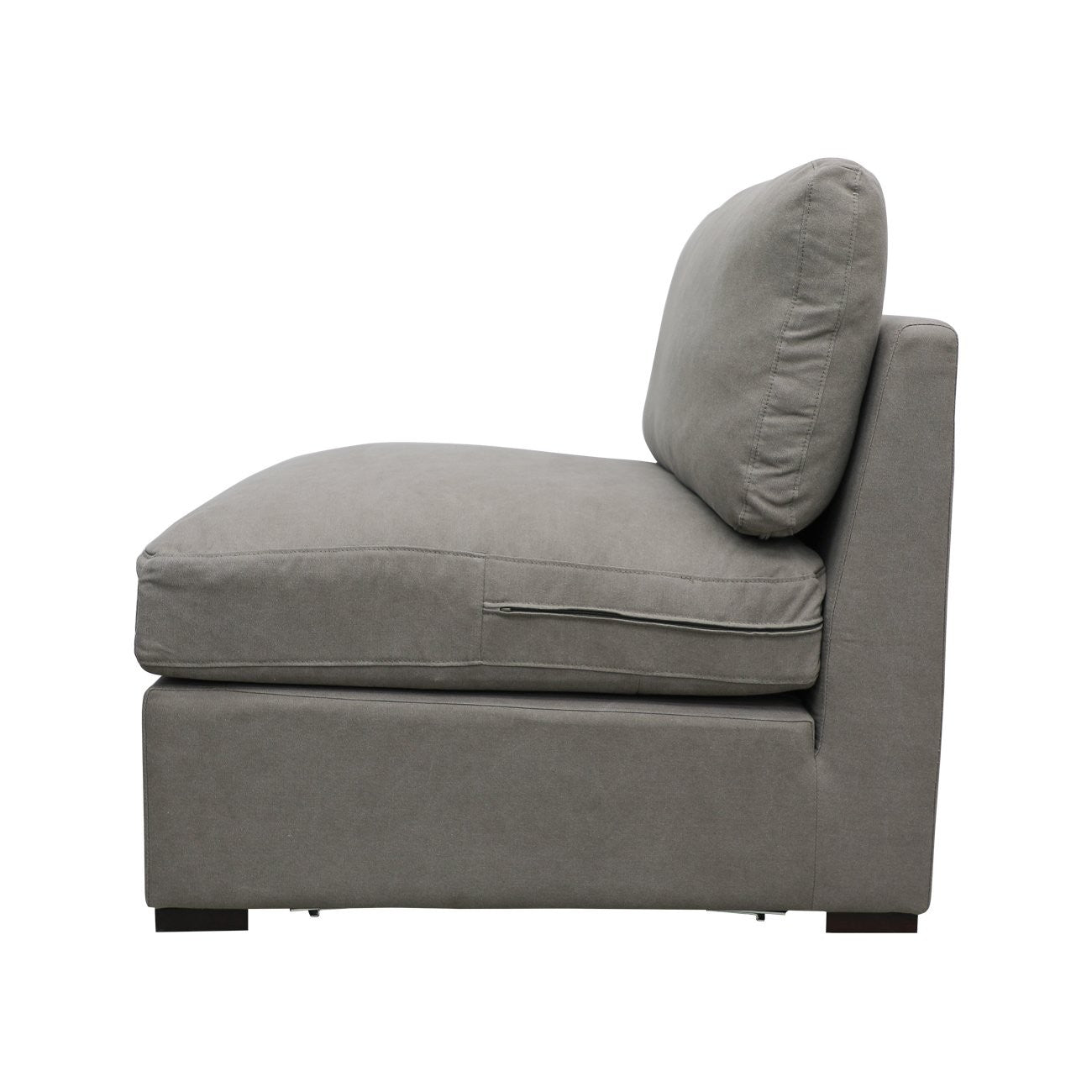 Lisbon Modular Sofa Single Seat - Grey