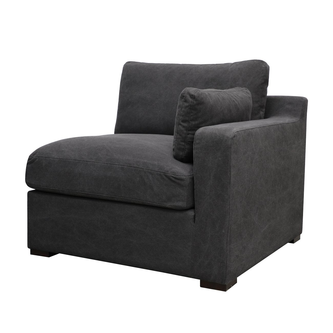 Lisbon Modular Sofa Right Hand - Relaxed Black