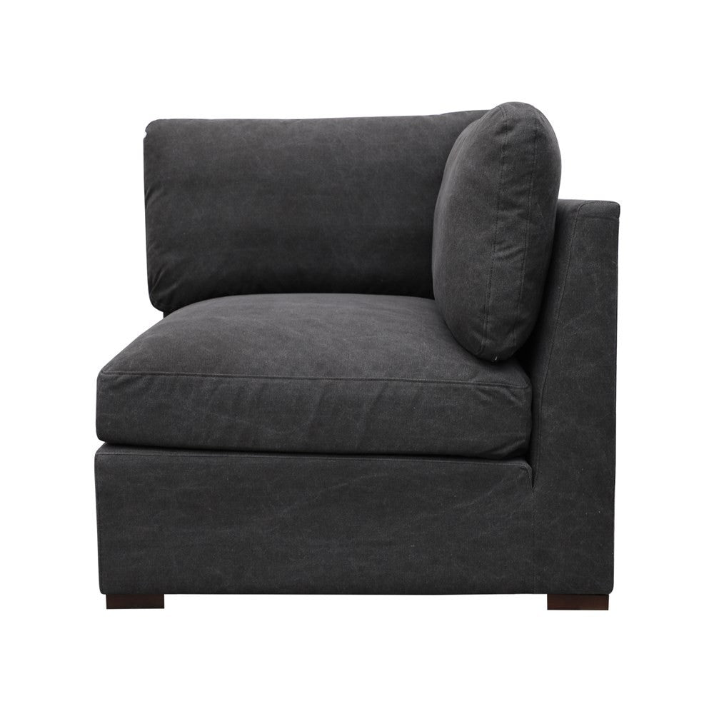 Lisbon Modular Sofa Corner - Relaxed Black