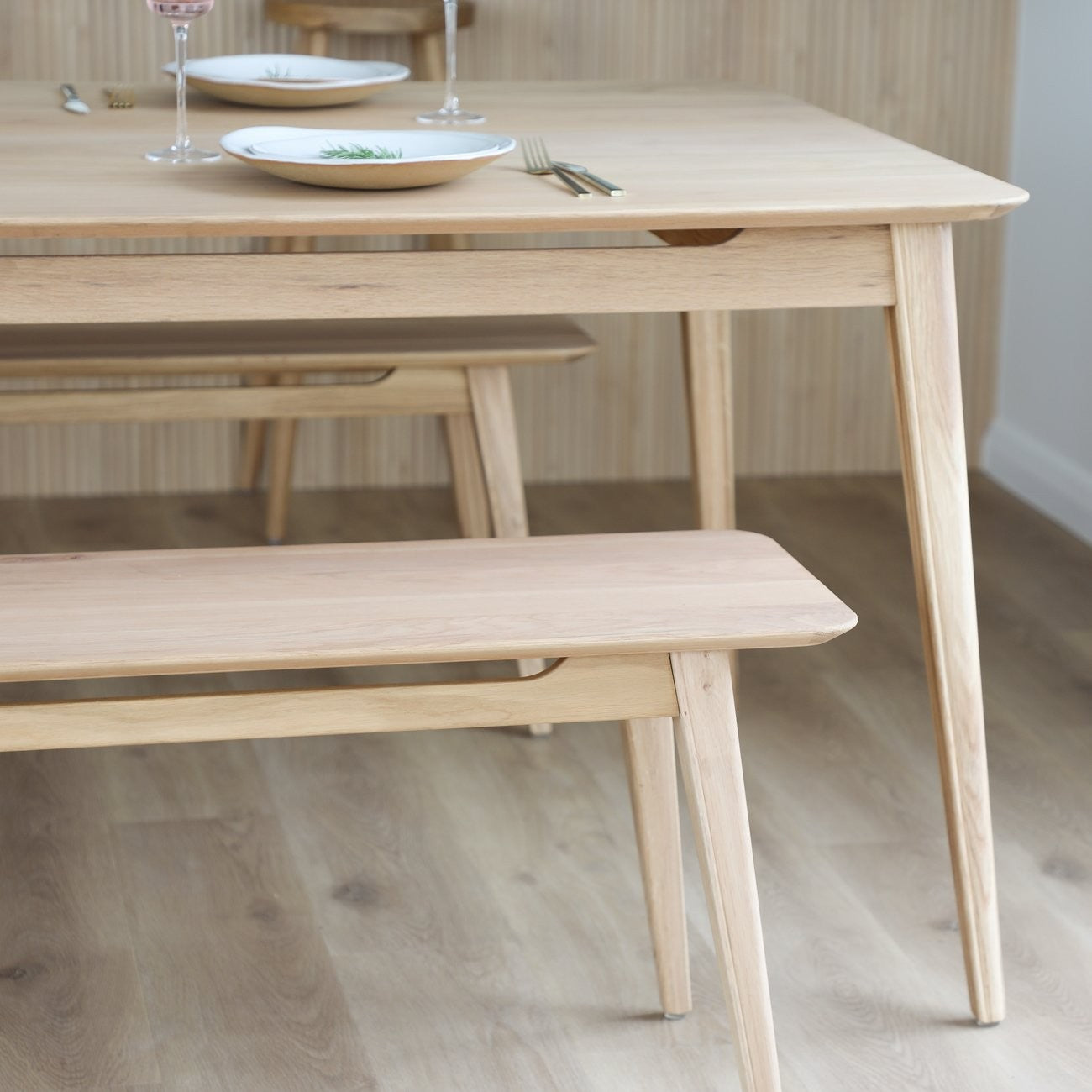 Rokke Dining Table 220cm - Oak