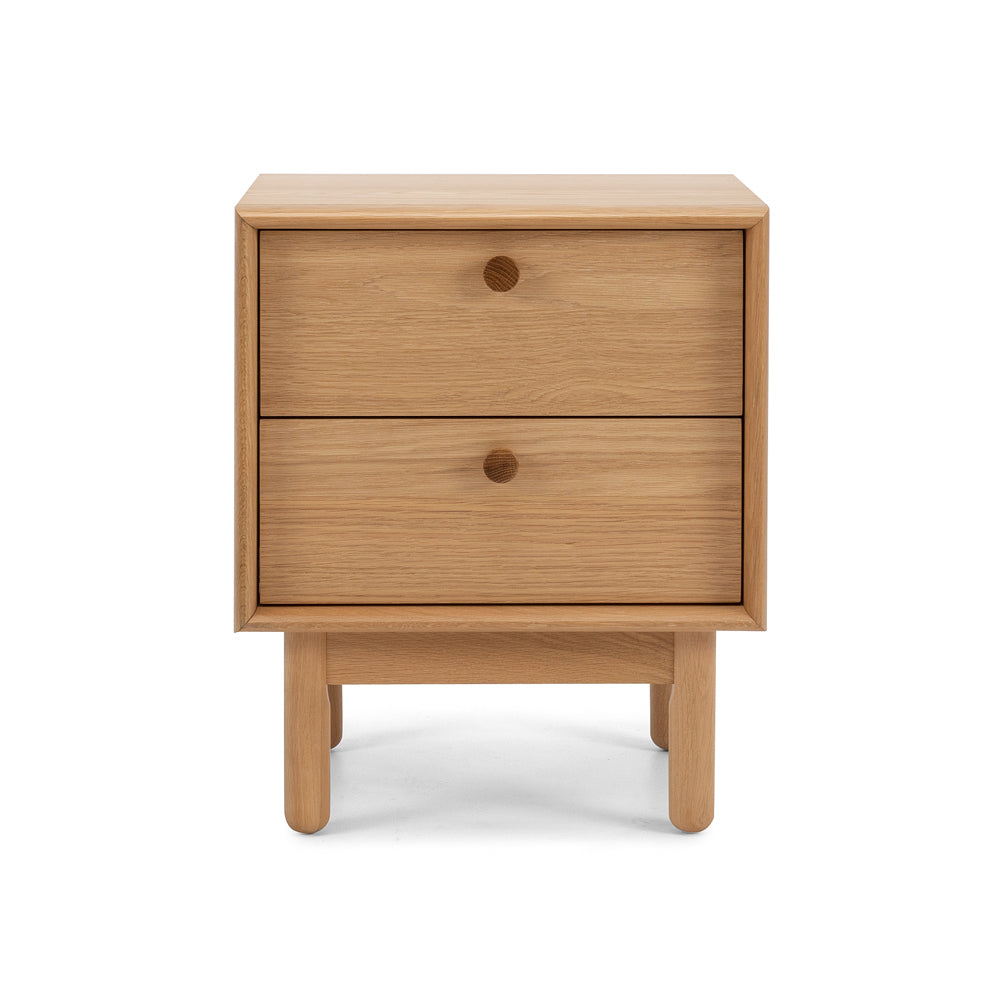 Rotterdam 2 Drawer Bedside Table