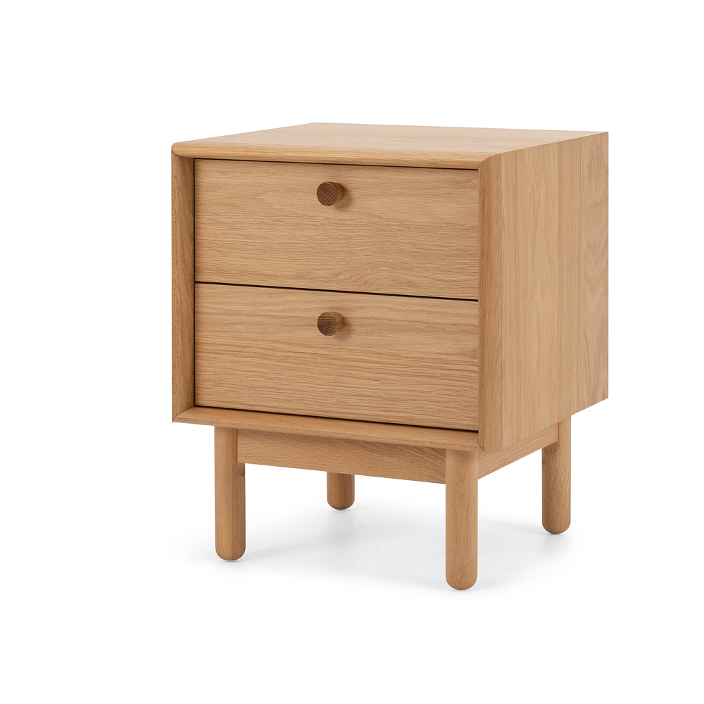 Rotterdam 2 Drawer Bedside Table