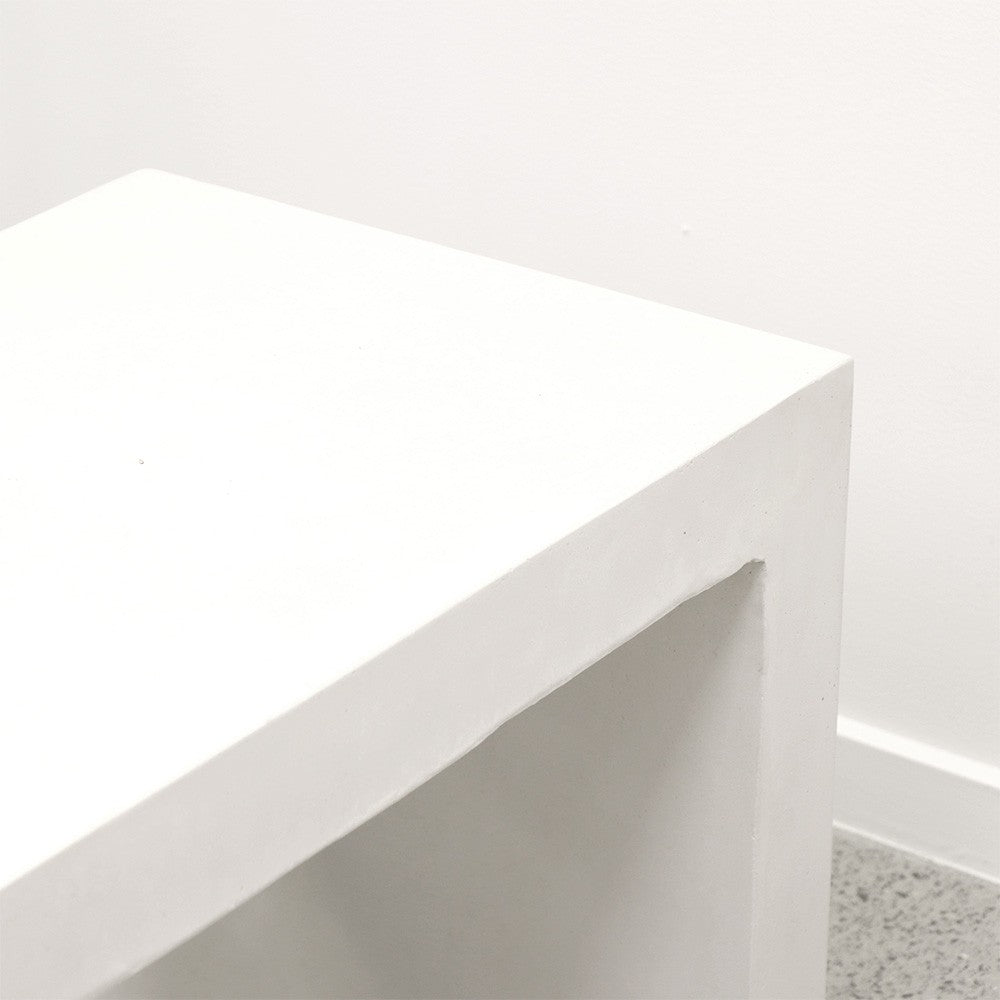 Palma Long Bench - White