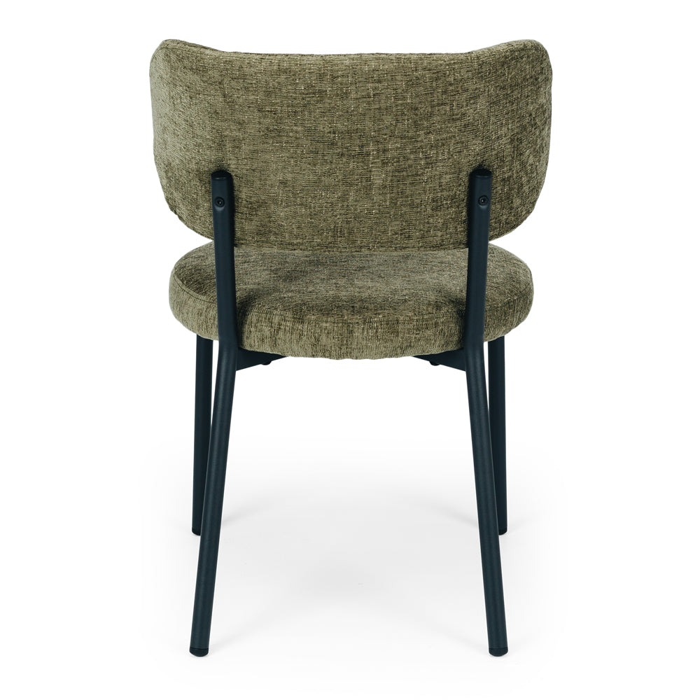 Wrap Dining Chair - Olive Green