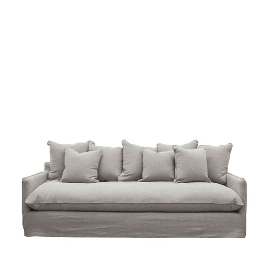 Lotus Slipcover Sofa 3 seater - Cement