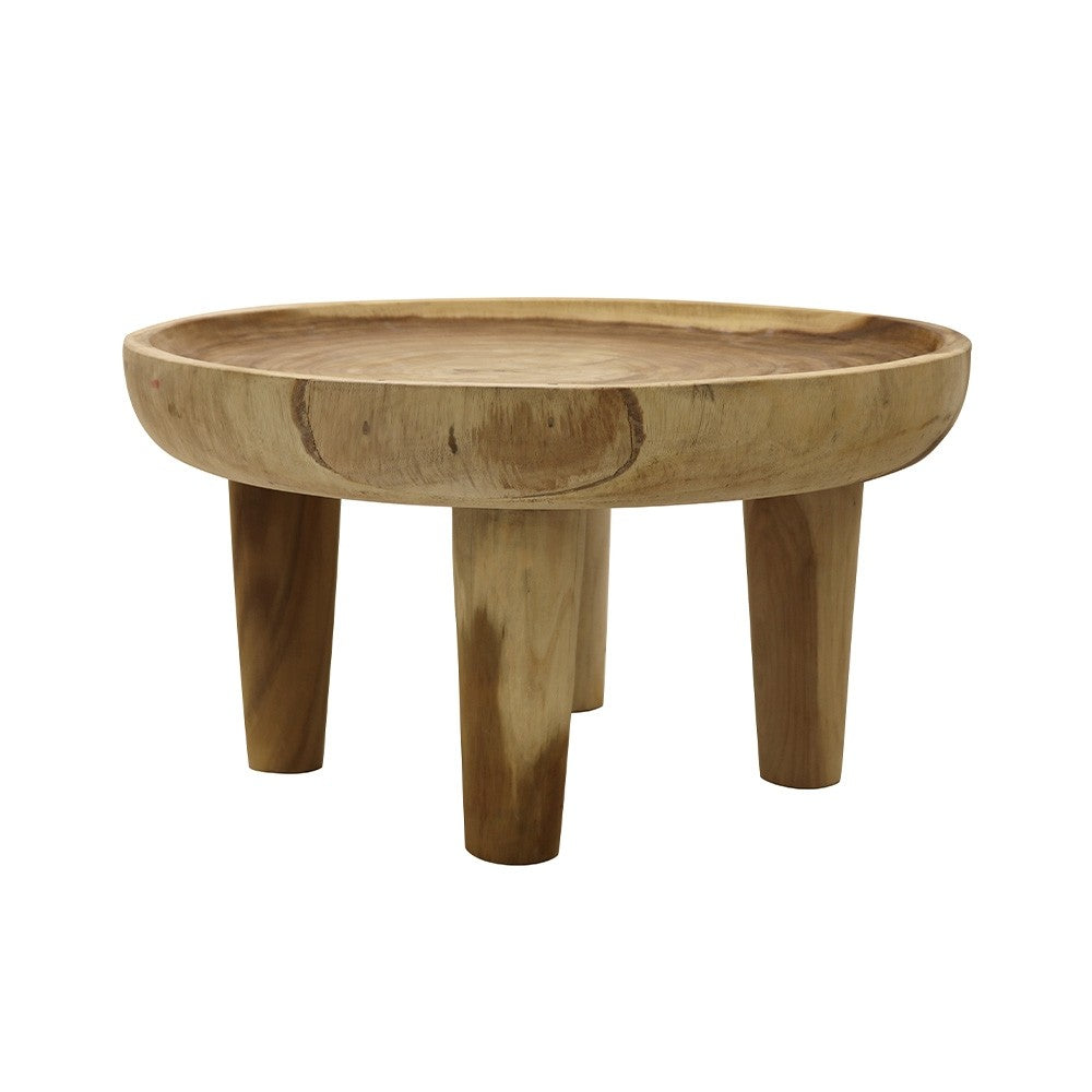 Safari Round Coffee Table - Natural