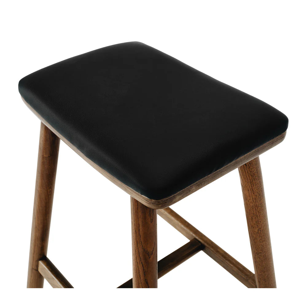 Hue Barstool - Deep Oak