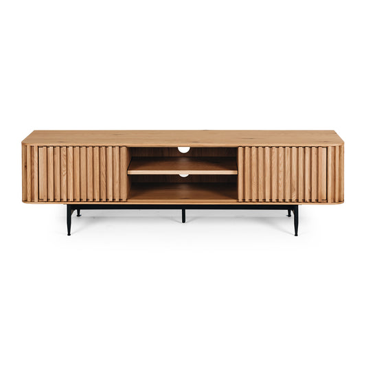 Linea TV Unit - Oak