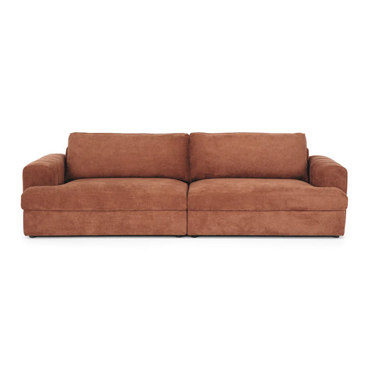 Gotto 4 Seater Sofa - Caramel