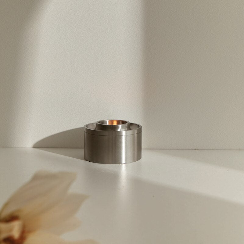 Addition Studio - Asteroid Oil Burner - Stainless Steel