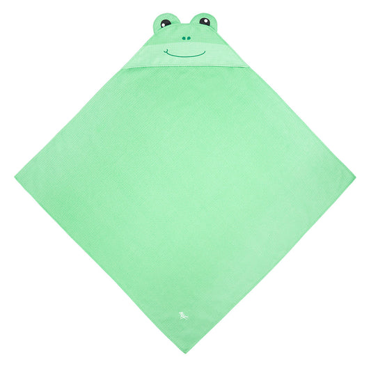 Baby Hooded Towel Animal Collection - Frankie Frog