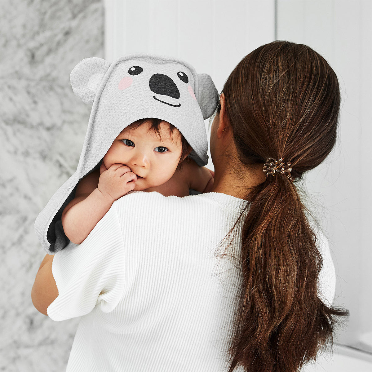 Baby Hooded Towel Animal Collection - Kirra Koala