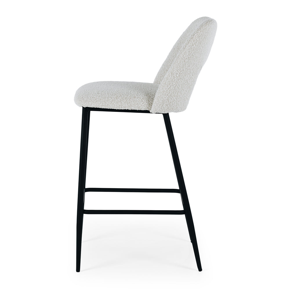 Cinderella Barstool - Pumice Boucle