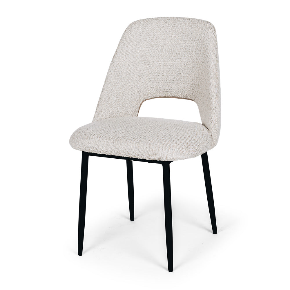 Cinderella Dining Chair - Pumice Boucle