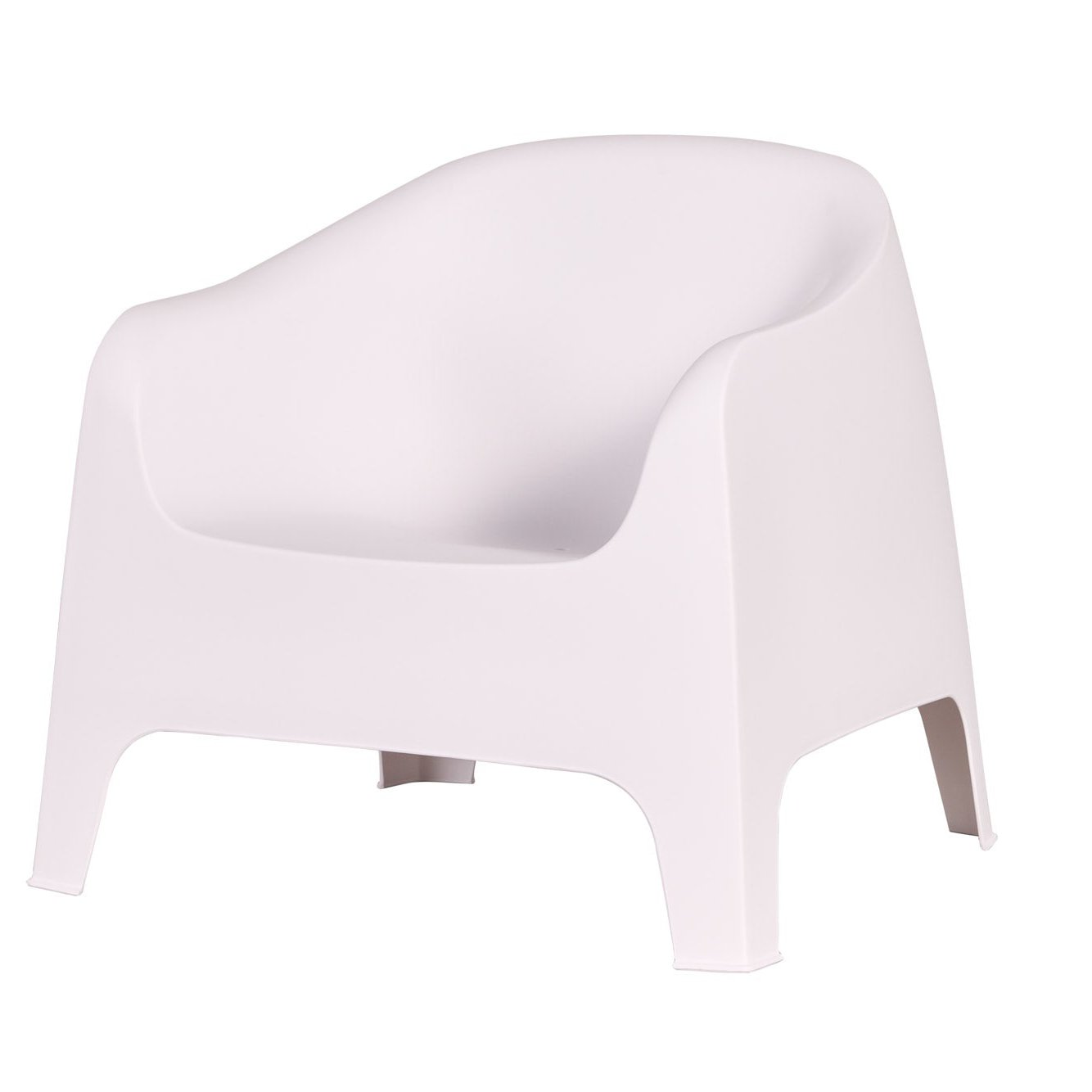 Edge Outdoor Lounge Chair - White