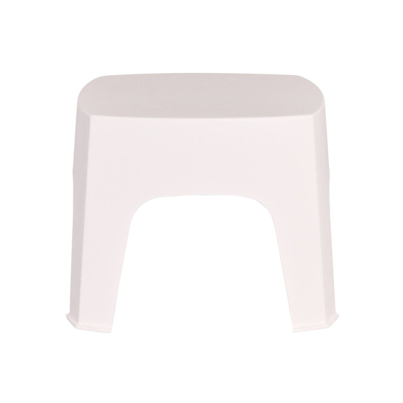 Edge Outdoor Side Table - White