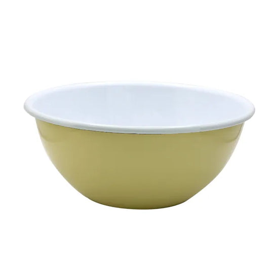 Enamel Bowl - Butter