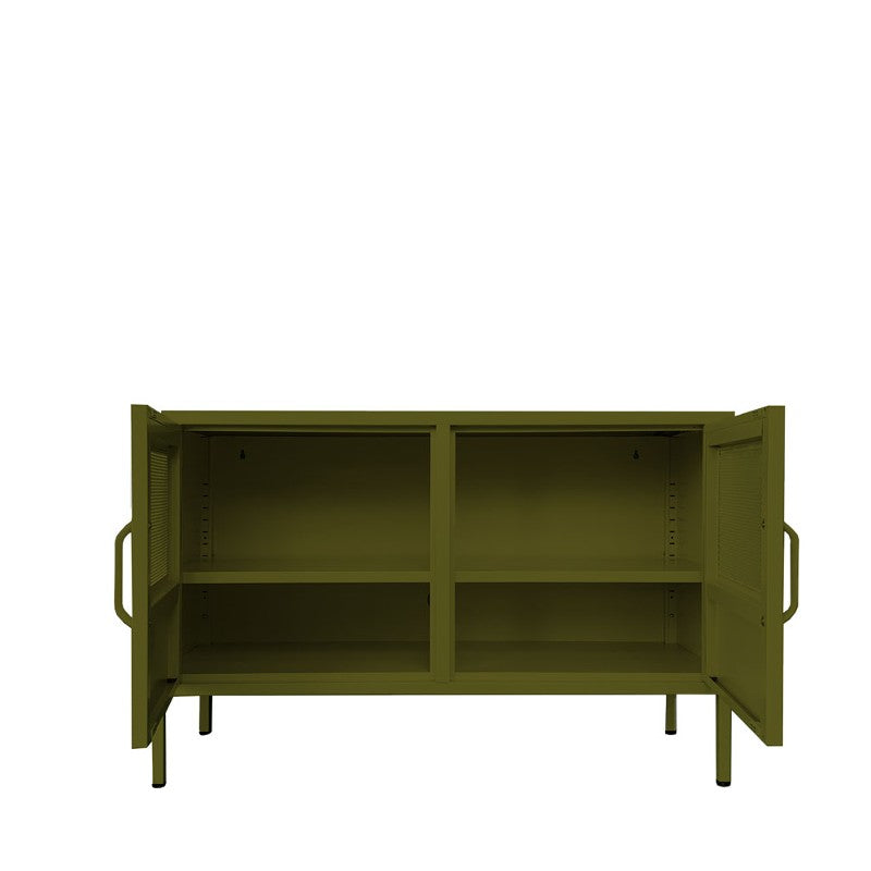 Marvin Contemporary Metal Locker - Olive