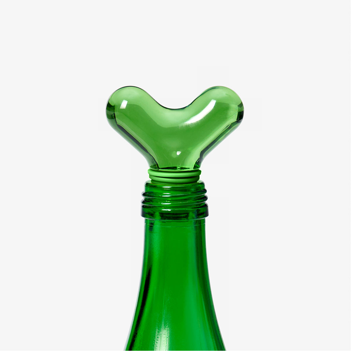 Hobknob Bottle Stopper - Green