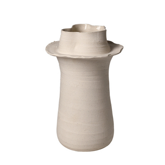 Organic Form Ceramic Vase - Large