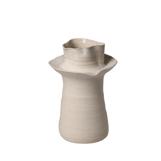 Organic Form Ceramic Vase - Small