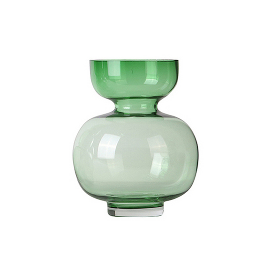 Green Globe Vase - Wide