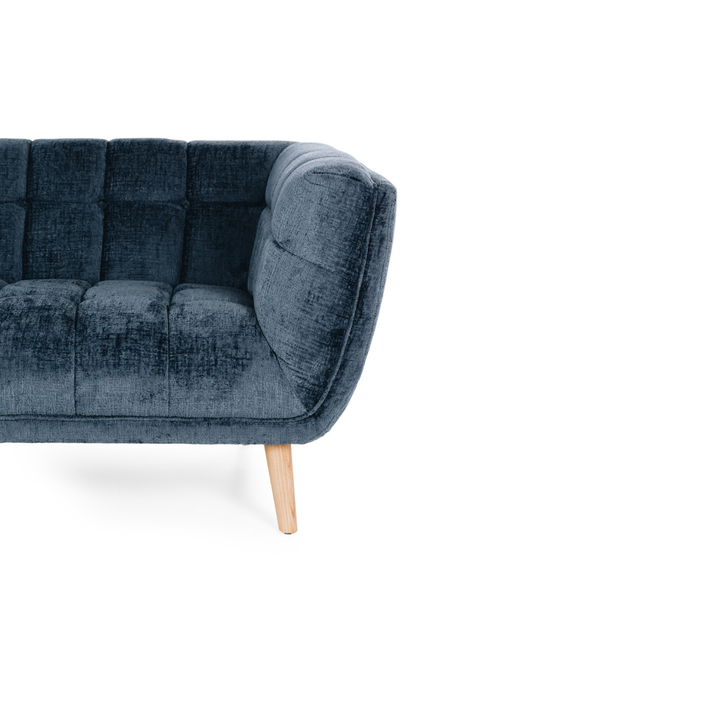 Towelie 3 Seater Sofa - Indigo Blue