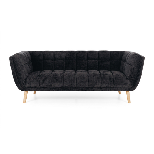 Towelie 3 Seater Sofa - Panther Black