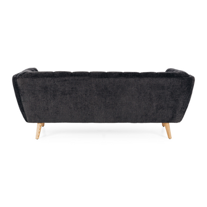 Towelie 3 Seater Sofa - Panther Black