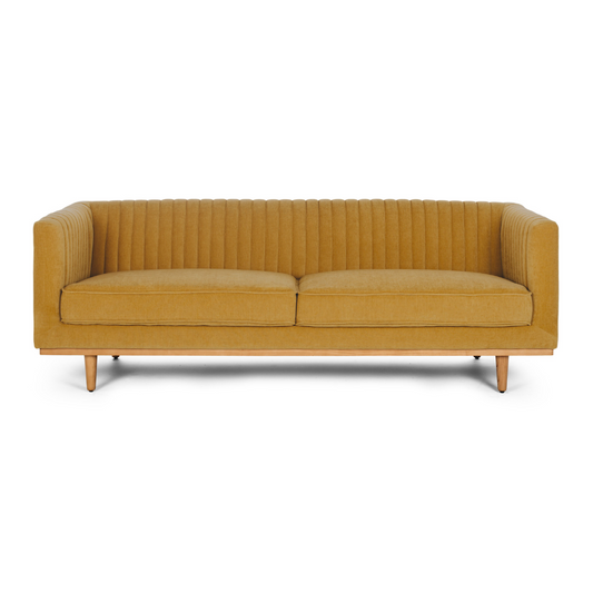 Madison 3 Seater Sofa - Honey Gold