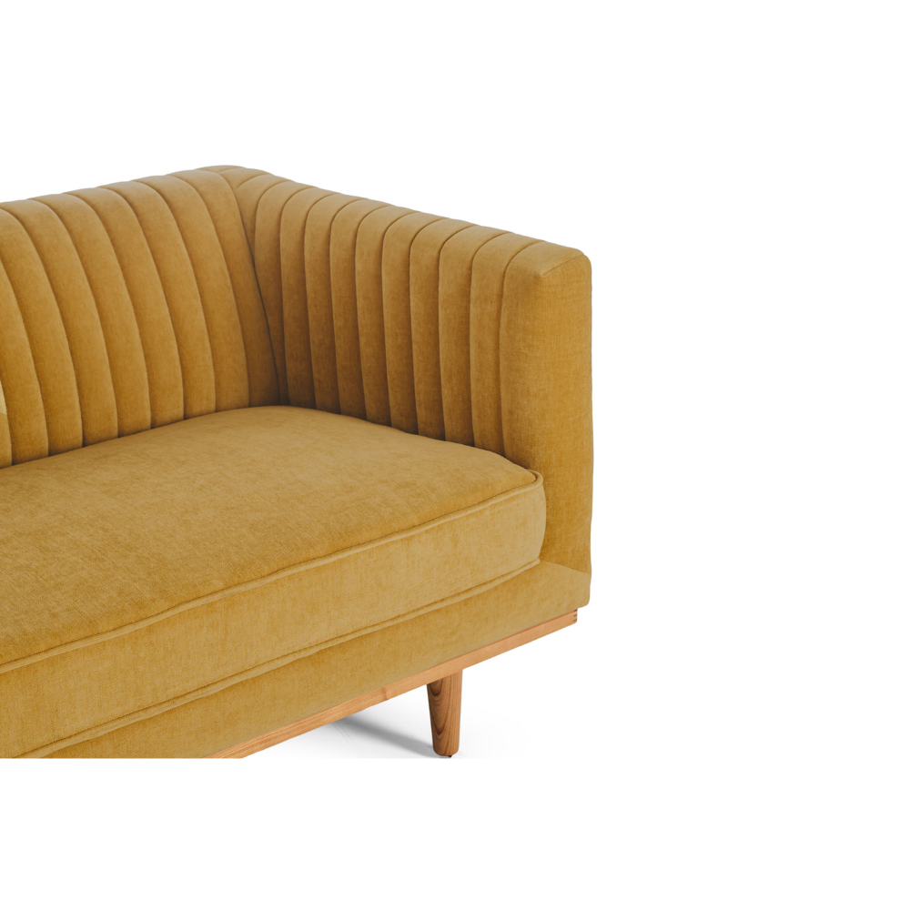 Madison 3 Seater Sofa - Honey Gold