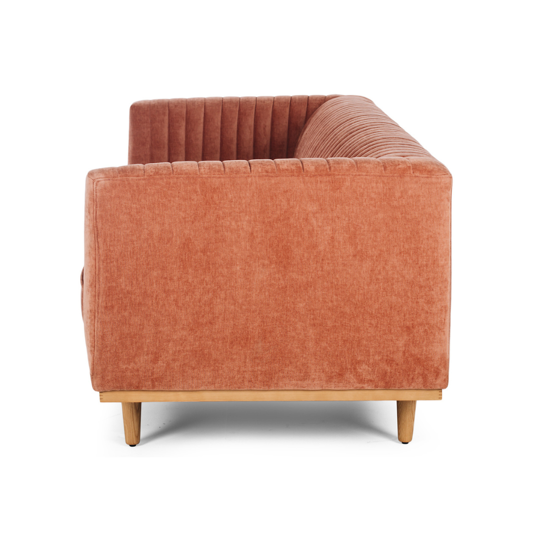 Madison 3 Seater Sofa - Amber Rose