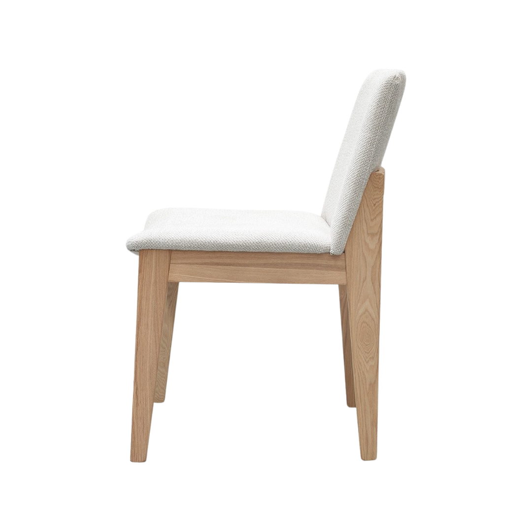 Clifton Fabric Dining Chair - Oatmeal