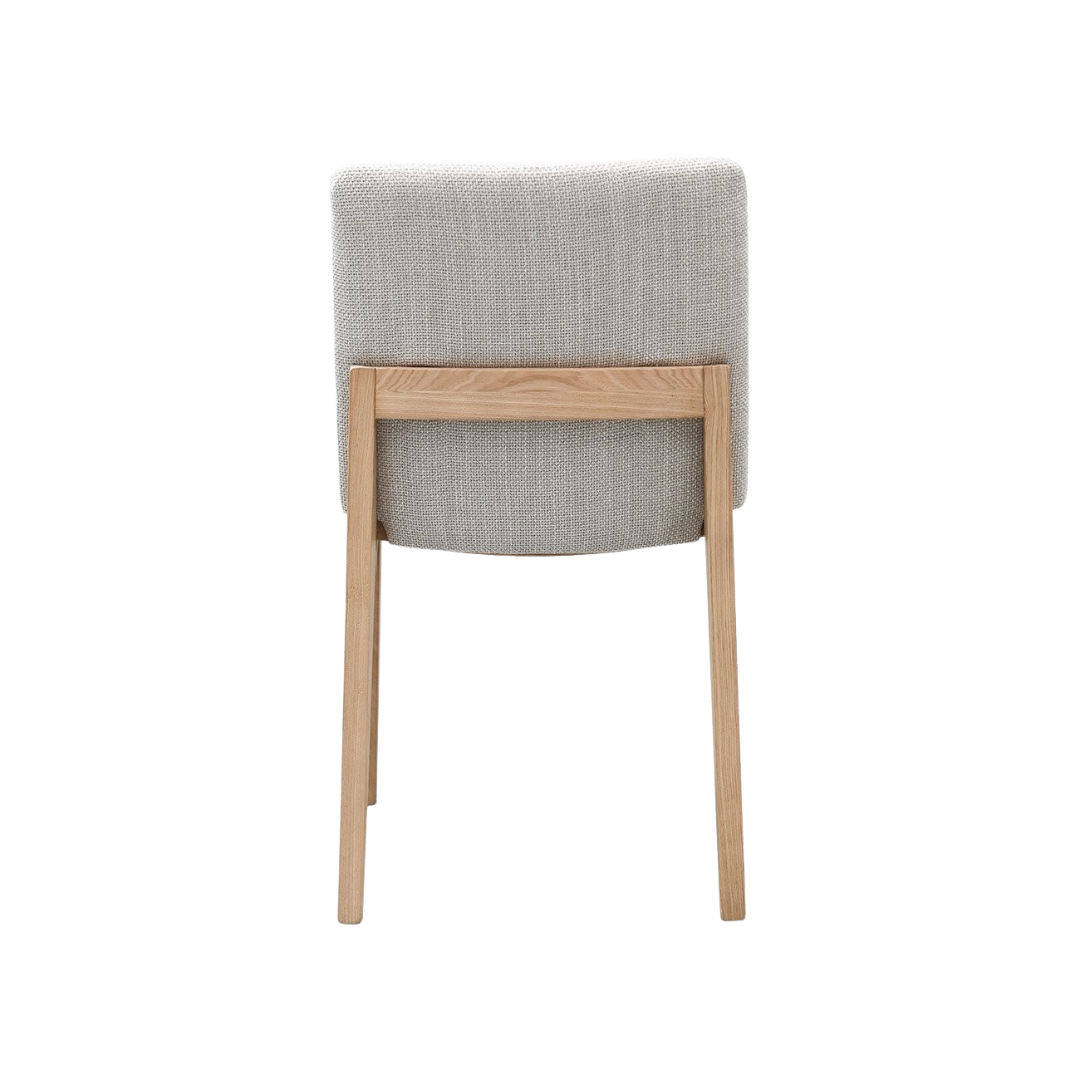 Clifton Fabric Dining Chair - Oatmeal