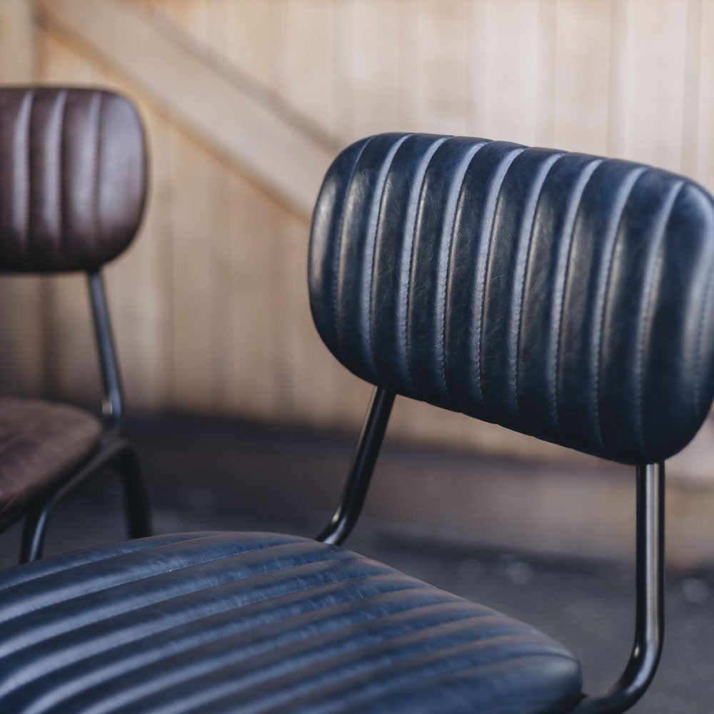 Datsun Barstool - Vintage Blue