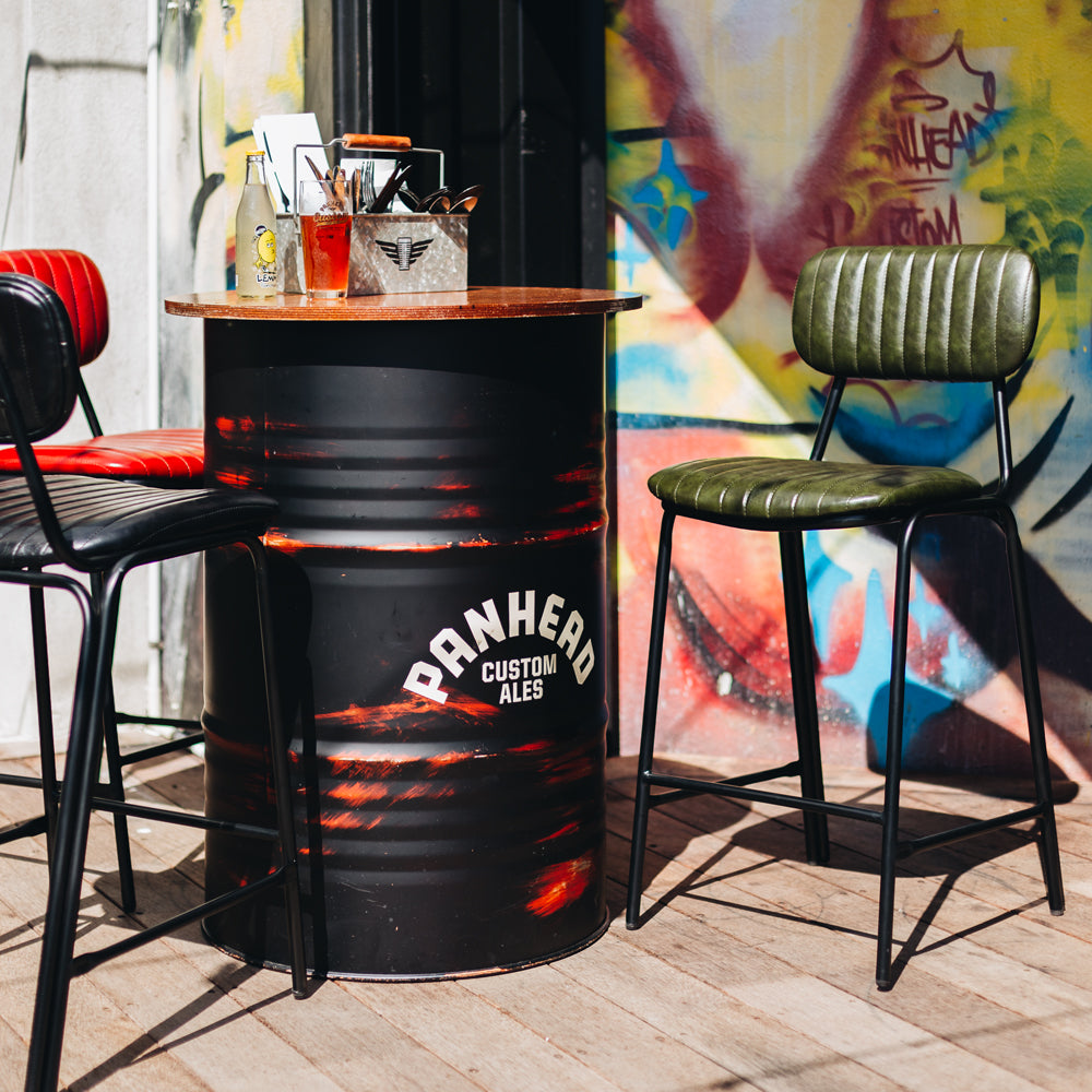 Datsun Barstool - Vintage Black