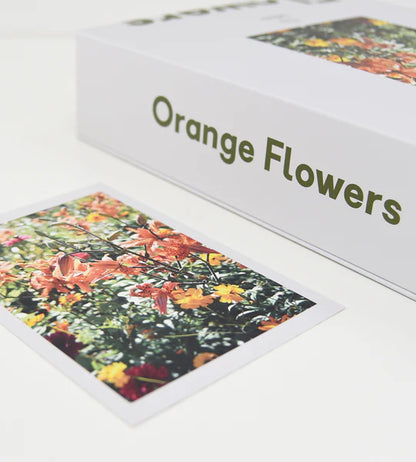 Puzzle - Orange Flowers