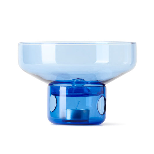 Glass Oil Burner - Coastal Blue