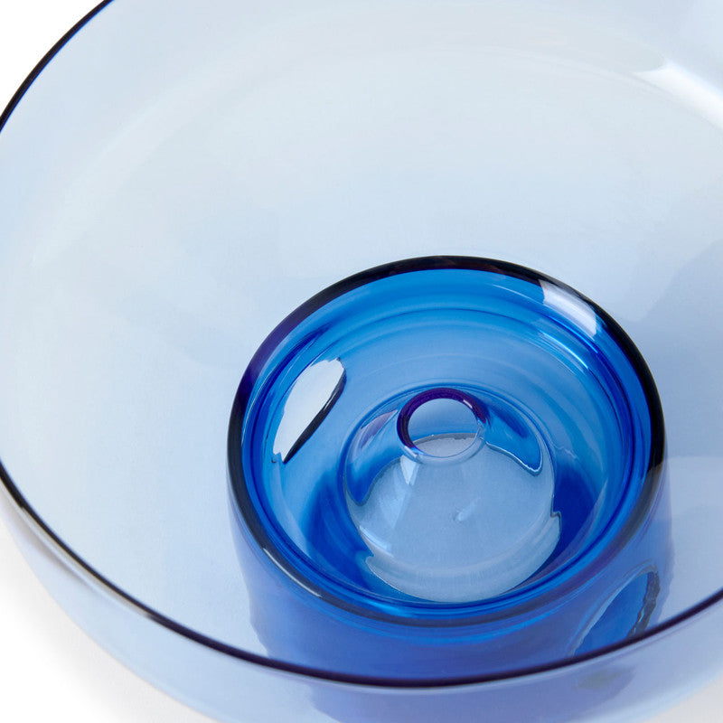 Glass Oil Burner - Coastal Blue