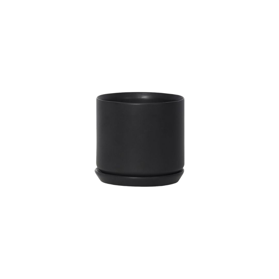 Medium Oslo Planter - Black