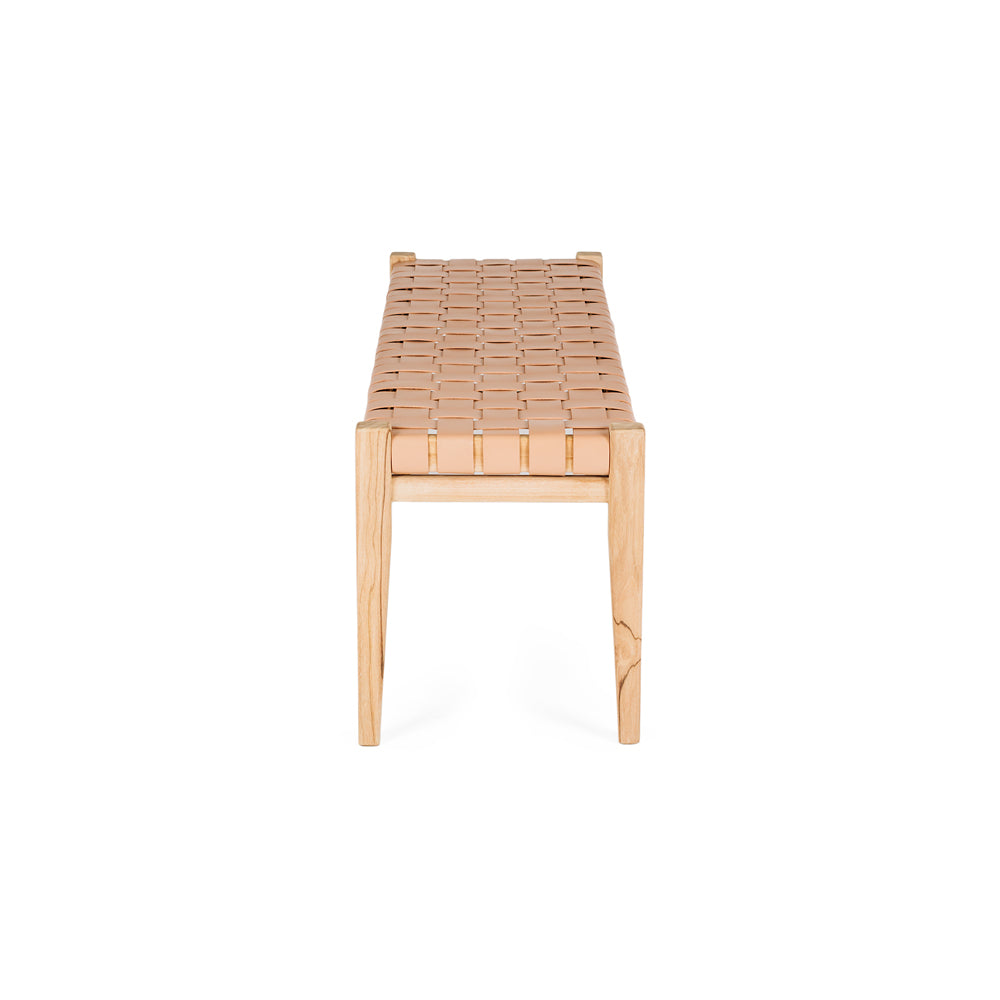 Indo Woven Bench - Plush